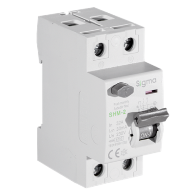 2x32A 30mA Kaçak Akım Koruma Şalteri (AC Tipi) ; 6kA - 1