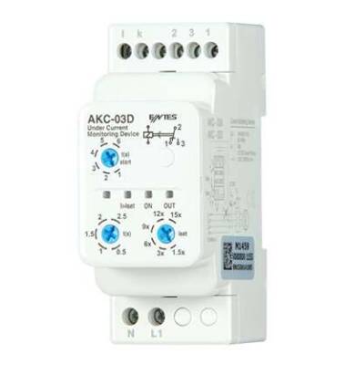 AKC-03D + CT-25 A. Trafosu Akım Koruma Rölesi Set - 1