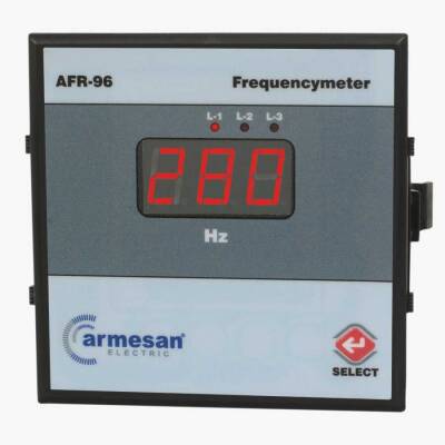 Dijital Frekansmetre , 1-400 Hz., 15V- 500V AC ; 96x96 - 1