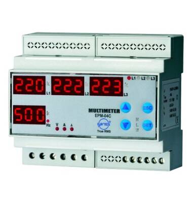 EPM-04CS-DIN EPM Serisi Multimetre - 1