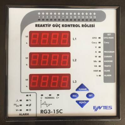 RG3-15CLS Reaktif Güç Kontrol Rölesi - 1